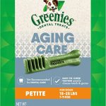 GREENIES Aging Care Petite Natural Dog Dental Care Chews