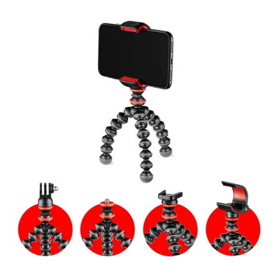 JOBY GorillaPod Starter Kit, Versatile Mini Flexible Tripod
