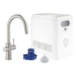 GROHE 31251DC2 Blue Professional Kitchen Faucet