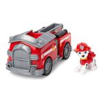 Paw Patrol, Marshall’s Fire Engine Vehicle with Collectible Figure