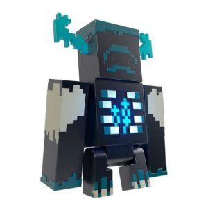 Minecraft Toys, Warden Action Figure with Lights
