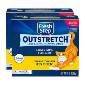 Fresh Step Outstretch, Clumping Cat Litter, Advanced, Extra Large