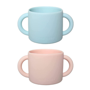 2 Pack Double Handed Silicone Cups for Babies and Toddlers